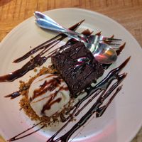 Brownie 😍😍 at Vegan Pizza Bar  in Utrecht