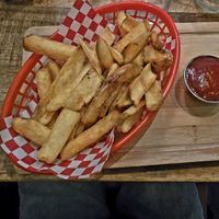 French fries at Vegan Pizza Bar  in Utrecht