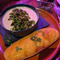 Caldo verde, potato soup at Punk Dog at dB's in Utrecht