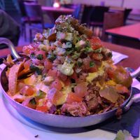 Loaded nachos at Punk Dog at dB's in Utrecht