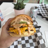 Caballero Burger  at Mission Burger Co. in Atlanta