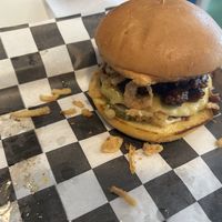 Smoked Brisket Burger   at Mission Burger Co. in Atlanta