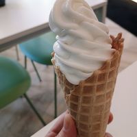 Soft serve ice cream at Mission Burger Co. in Atlanta