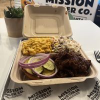 Tons of food!  at Mission Burger Co. in Atlanta