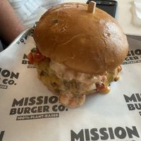 Fiesta burger  at Mission Burger Co. in Atlanta