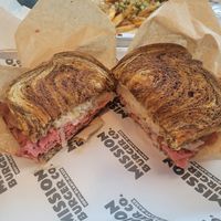 NYC Reuben Sandwich at Mission Burger Co. in Atlanta