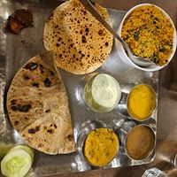 Veganized Millet Thali at Rasa Dhatu in Mysore