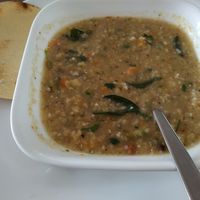 Kichdi with millet at Rasa Dhatu in Mysore