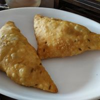 Samosa at Rasa Dhatu in Mysore