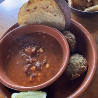 Mexican bean stew  at Copperhead Restaurant Brewery  in Cooroy