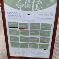 Vegan options  at Gelataria Gela-Tó in Funchal
