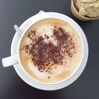 Cappuccino at Gelataria Gela-Tó in Funchal