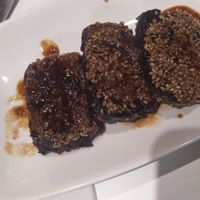 Filetes de shitake at Cafe y Té Pacífico in Salamanca