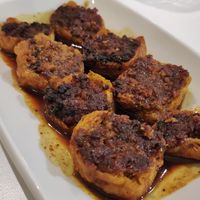 Tofu relleno con curry at Cafe y Té Pacífico in Salamanca