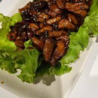 Setas shitake at Cafe y Té Pacífico in Salamanca