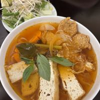 Thai noodle soup  at Hy Lac Chay in Da Lat