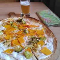 Flammkuchen 🤤 at Waldhaus Weinbiethaus in Neustadt