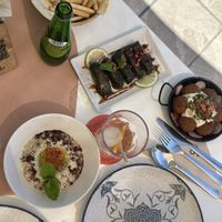 Our meal  at Oúm in Fuerteventura