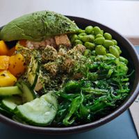 Vegane Veggie Bowl at Tasty Poke Bar - Ruzafa in Valencia