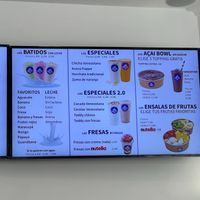 Smoothies & Açai bowls at Frigus in Valencia