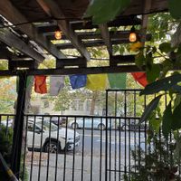 View from patio at Shangri-La Vegan - Linden in Oakland