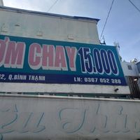 Main sign outside at Cơm chay Diệu Thảo in Ho Chi Minh City