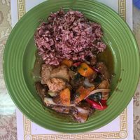 P.E.T  pumpkin, eggplant, and tofu (tofu chicken ) at My Thai in Chatsworth