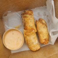 Cheeseburger eggrolls at Humble Roots in Asbury