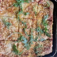 Margarita pizza  at The Old Firehouse in Exeter