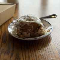 Cinnamon Roll  at Birdie's Bakeshop  in Washington