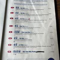 Menu 2  at Hao Wei Dao in Innsbruck