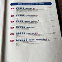 Menu 5  at Hao Wei Dao in Innsbruck