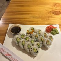 Avocado and vegetable rolls   at Sho Gun in Mobile
