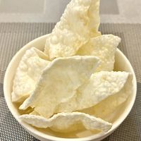 Poppadoms  at The Fountain Restaurant in Dubai