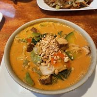 The Masaman curry was very good   at Pandan Room in Hackettstown