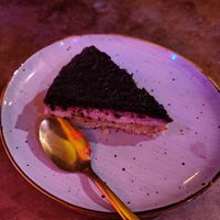 Veganer Berry Cheesecake at EDEN in Saarbrucken