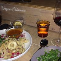 Vegan calamari 🦑   at Smith & Daughters in Collingwood