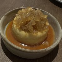 Charles Oates Pommeau apple flan, spiced apple  at Smith & Daughters in Collingwood