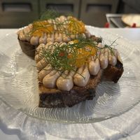 A “salmon” pate/mousse that blew me away. They really know how to replicate flavor.  at Smith & Daughters in Collingwood