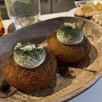 Cassava croquettes. Texturally perfect.  at Smith & Daughters in Collingwood