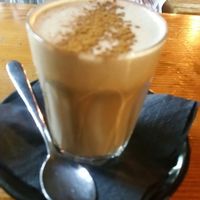 chai latte at Smith & Daughters in Collingwood