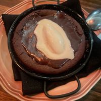 Skillet brownie. Good. Undertone of banana or apple. Could have been thicker in density at Smith & Daughters in Collingwood