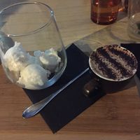 hot chocolate affogato at Smith & Daughters in Collingwood