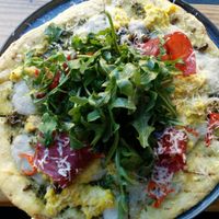 Breakfast Pizza at Smith & Daughters in Collingwood