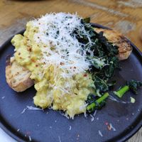Scrambled tofu at Smith & Daughters in Collingwood
