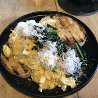 Parmesan scramble at Smith & Daughters in Collingwood