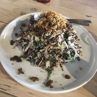 shredded caesar salad at Smith & Daughters in Collingwood