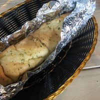 Garlic bread at Smith & Daughters in Collingwood