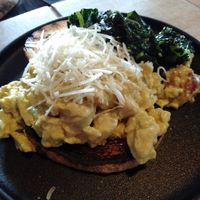 Parmesan scramble at Smith & Daughters in Collingwood