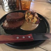 Vegan steak at Smith & Daughters in Collingwood